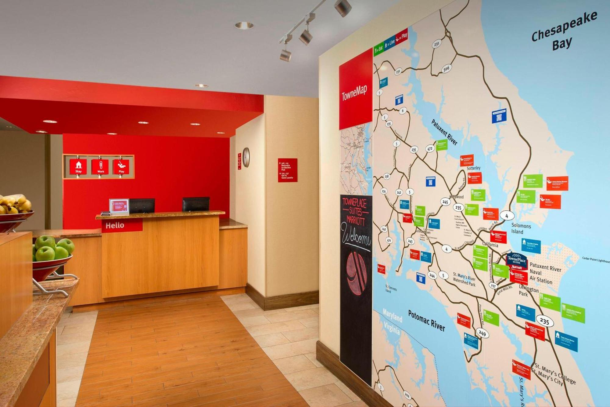 Towneplace Suites By Marriott Lexington Park Patuxent River Naval Air Station Dış mekan fotoğraf